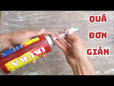 Video Cách bơm gas hộp quẹt, bật lửa - youtube