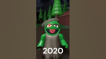 Roblox Puppet: The Evolution of Mike (Oskar/Oscar) #roblox #robloxpuppet #oscarthegrouch #shorts