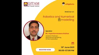 Webinar on Robotics and Numerical modelling
