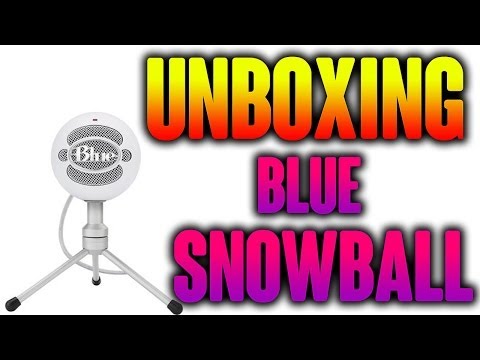 BLUE SNOWBALL | UNBOXING & TEST | BraxXter