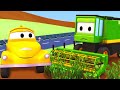 Tom the Tow Truck - कटाई मशीन  - Car city 🚗Cartoon in Hindi - Truck Cartoons for Kids