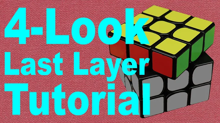 Intermediate Rubik's Cube Last Layer Tutorial [2-Look OLL/PLL]