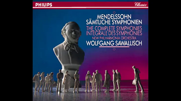 MENDELSSOHN: Symphony No. 1 in C minor op. 11 / Sawallisch · New Philharmonia Orchestra