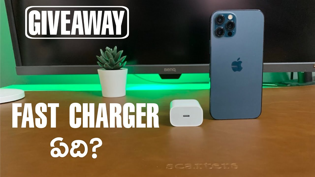 Best Fast Charger for iPhone Telugu   Wired vs Wireless chargers   My MagSafe Experience   GiveAway