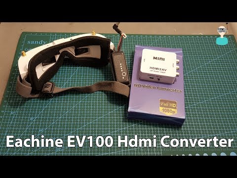 How To Connect The Eachine EV100 HDMI To An HDMI Output