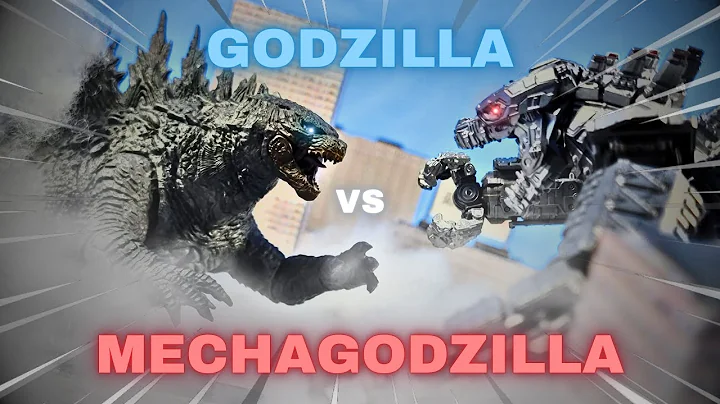 Godzilla Vs Mechagodzilla - Stop Motion With Kaiju