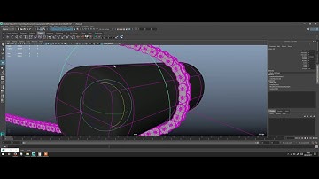 Maya Bike Chain Cycle Rig Test - Simone Gusella