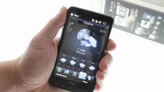 UI demo of a retail HTC HD2