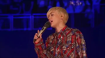 Miley Cyrus -  Why'd You Only Call Me When You're High -  Live in London