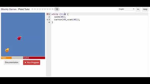 Blockly Games | Pond Tutor | Level 10 - SRPFC