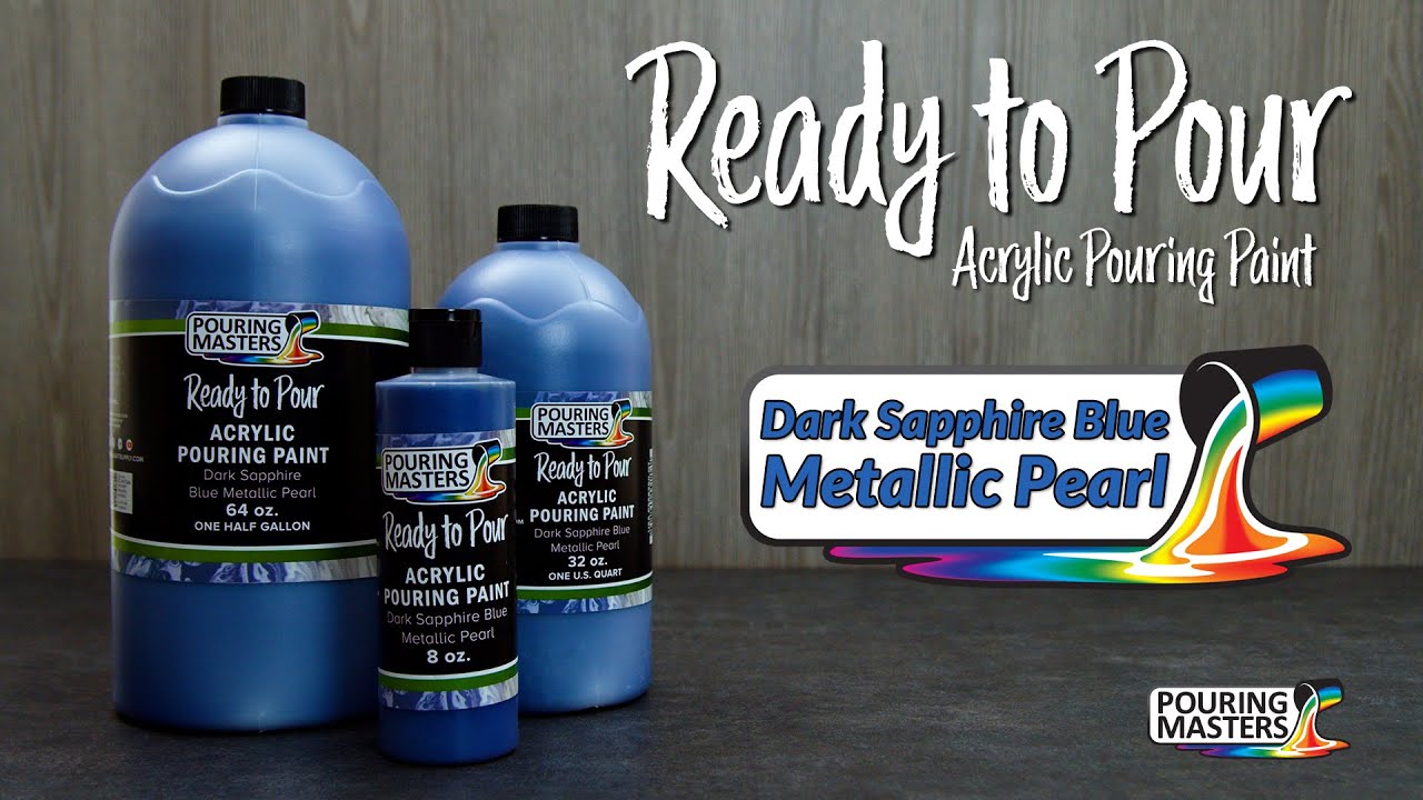 Sapphire Blue Metallic Paint