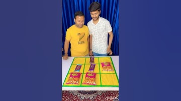 Tic Tac Toe with tedhe medhe or chocolate 🍫 #shortvideo #tictactoe #shorts