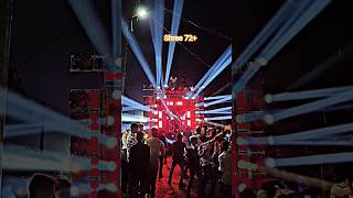 💥🎼 Dj full lighting setup  🚫🚨 #sarzendjsong 🔊🎧#lighting 🎛️🚩#djshorts 📢🎙️#bassmusic 💻🔥