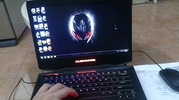 Alienware touchpad problem
