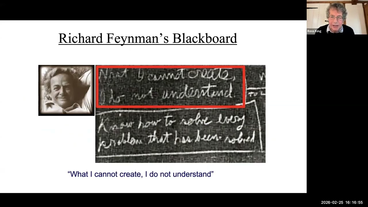 The Automation of Science: Past, Present, and Future - Prof. Ross King