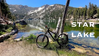 Lake Tahoe Heats UP!.  STAR LAKE Adventure! Snow remains above 9000' 7/21/23