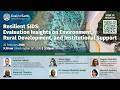 Webinar: Resilient SIDS: Evaluation Insights on Environment, Rural Dev, & Institutional Support.