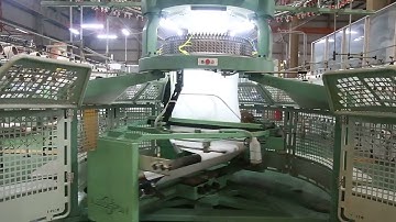 LEADSFON High Gauge and High Productive Double Jersey Open Width Knitting Machine!