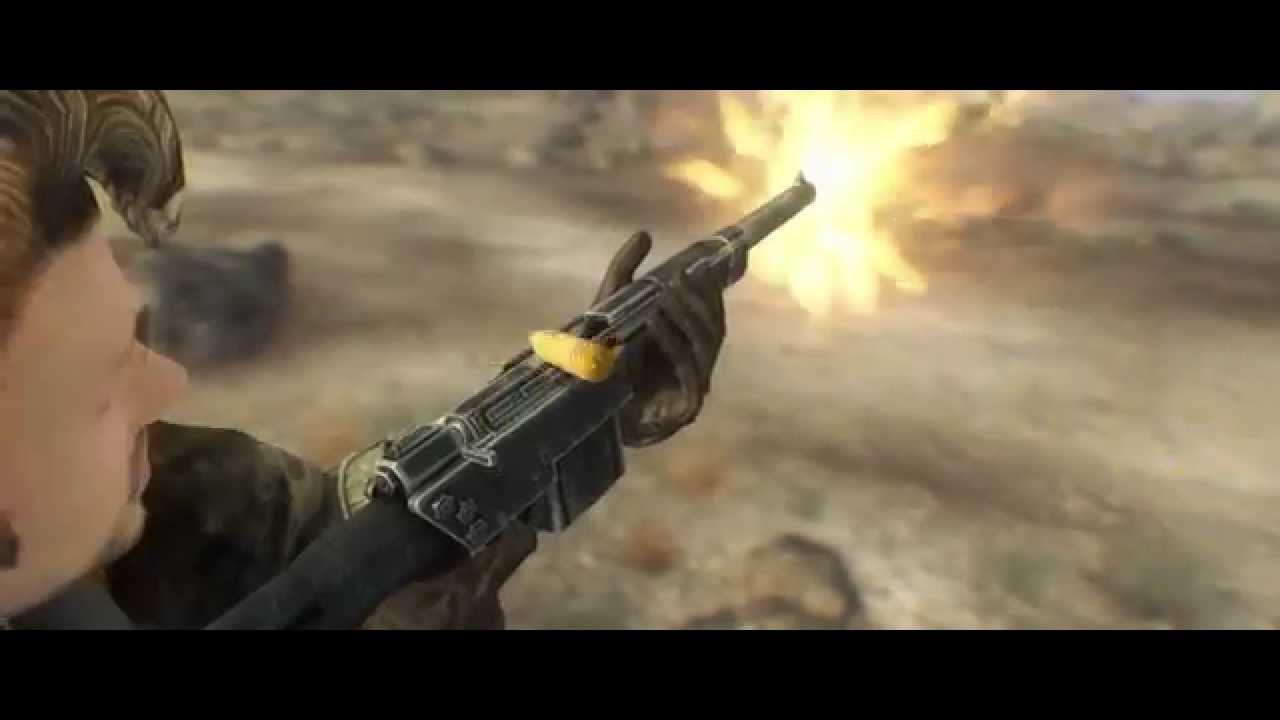 M2281A1 TAR Firing animation