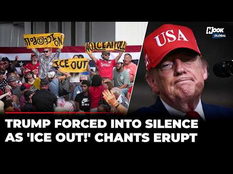Trump Faces Embarrassing Mid-Speech Moment at Georgia Rally as Anti-ICE Protesters Interrupt Him