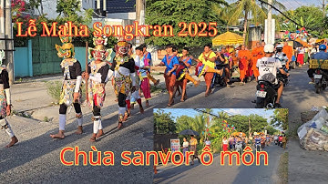 Lễ maha sangkran 2025 đoán chol chnam thmay chùa sanvor ô môn TP cần thơ