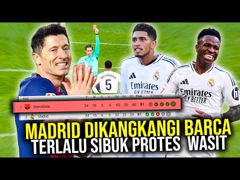 3prestoto x 88apparel - LENGSER DARI PUNCAK LA LIGA AKIBAT TERLALU SIBUK PROTES KE WASIT REAL MADRID DIKANGKANGI BARCELONA!