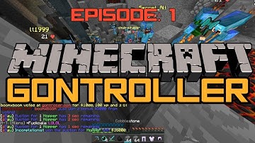 Minecraft Gontroller PvP | Ep.1 - Small Raids & Huge PvP Battle