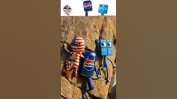 Sprunki OC_ USA X Pepsi X Windows All Characters Playing Monkey Bar Life #sprunki #incredibox