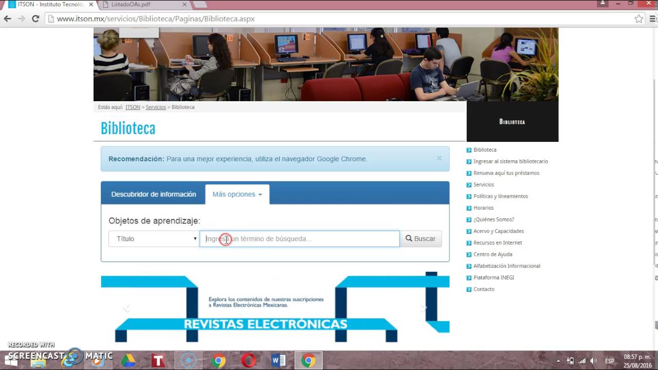 biblioteca virtual itson #5 - YouTube
