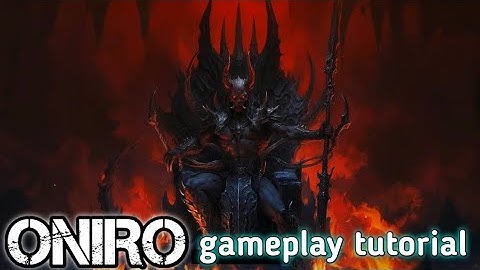 oniro gameplay tutorial / how to play oniro game