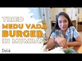 Is it a Burger? Is it a Vada? It's the Medu Vada Burger! | Shesa Vlogs | Food Challenge