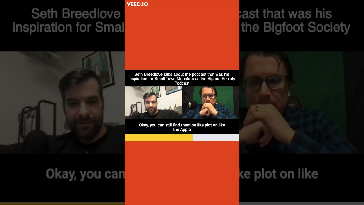Seth Breedlove reveals the podcast inspiration for Small Town Monsters #shorts