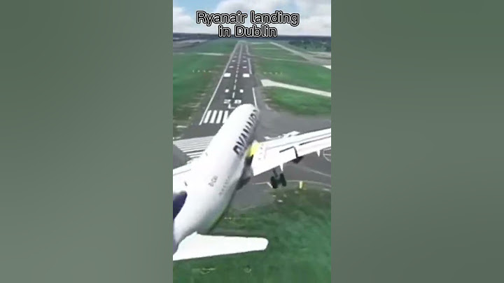 Best Ryanair landing ever