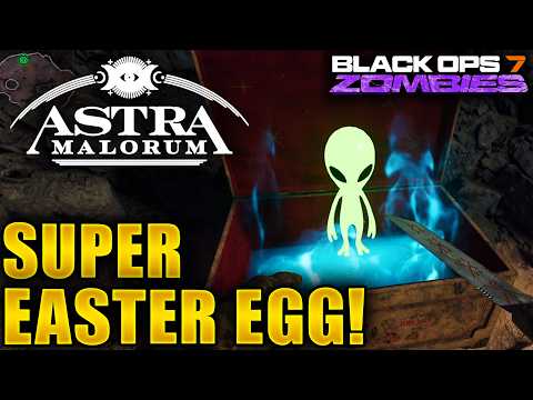 Astra Malorum SUPER Easter Egg Guide (Twins/Toy Alien) Black Ops 7 Zombies Super EE Tutorial