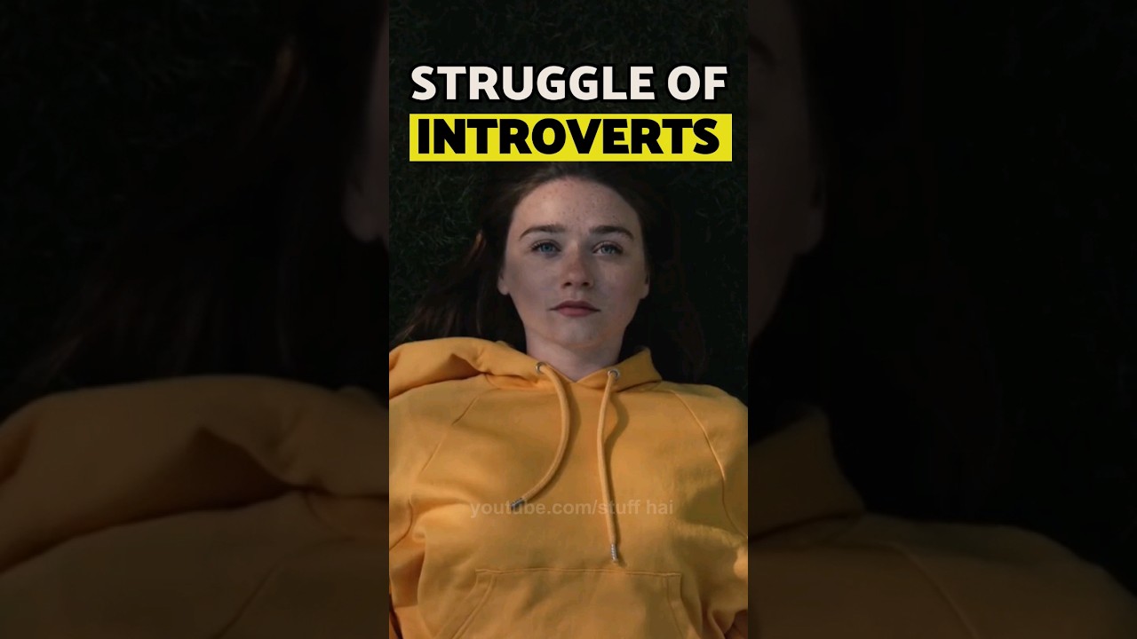 Struggle of Introverts in the world of Extroverts | #shorts #introvert #life