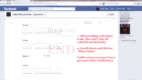 How to place an order video