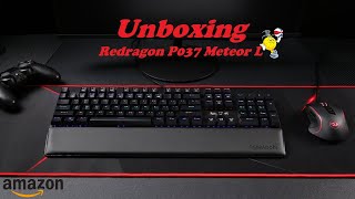 Redragon P037 Meteor L Computer Keyboard Wrist Rest Pad | Unboxing 2023 screenshot 1