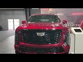 New Cadillac Escalade V 2025 | Kuwait Motor Show Sept 2025 | Walkthrough
