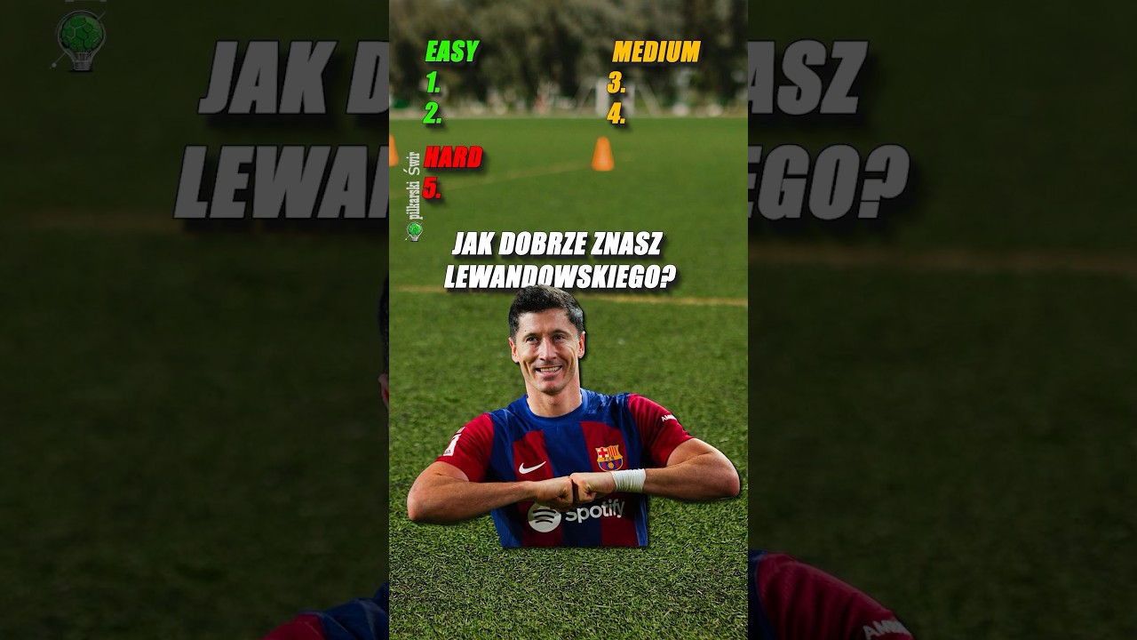 Jak oceniasz Lewego? 🚨⚽️ #lewandowski #quiz #pilkanozna #footballquiz