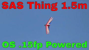 Soar Ahead Sailplanes 1.5m Thing flown at ADMF