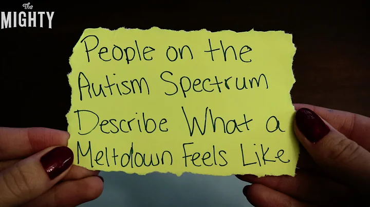 People on the Autism Spectrum Describe What a Meltdown Feels Like