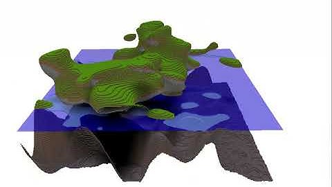 Chunk paging test and Cubic Voxel Surfaces with Urho3D (4)