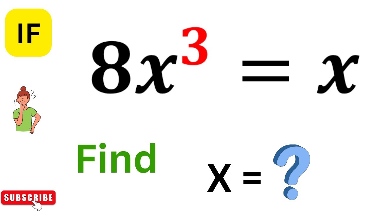 if-8x-3-x-then-x-solve-in-seconds-youtube