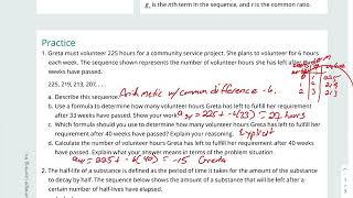 Alg 1 Assignment Write, Practice 1, Review 1 Mod 1 Topic 2 Les 3