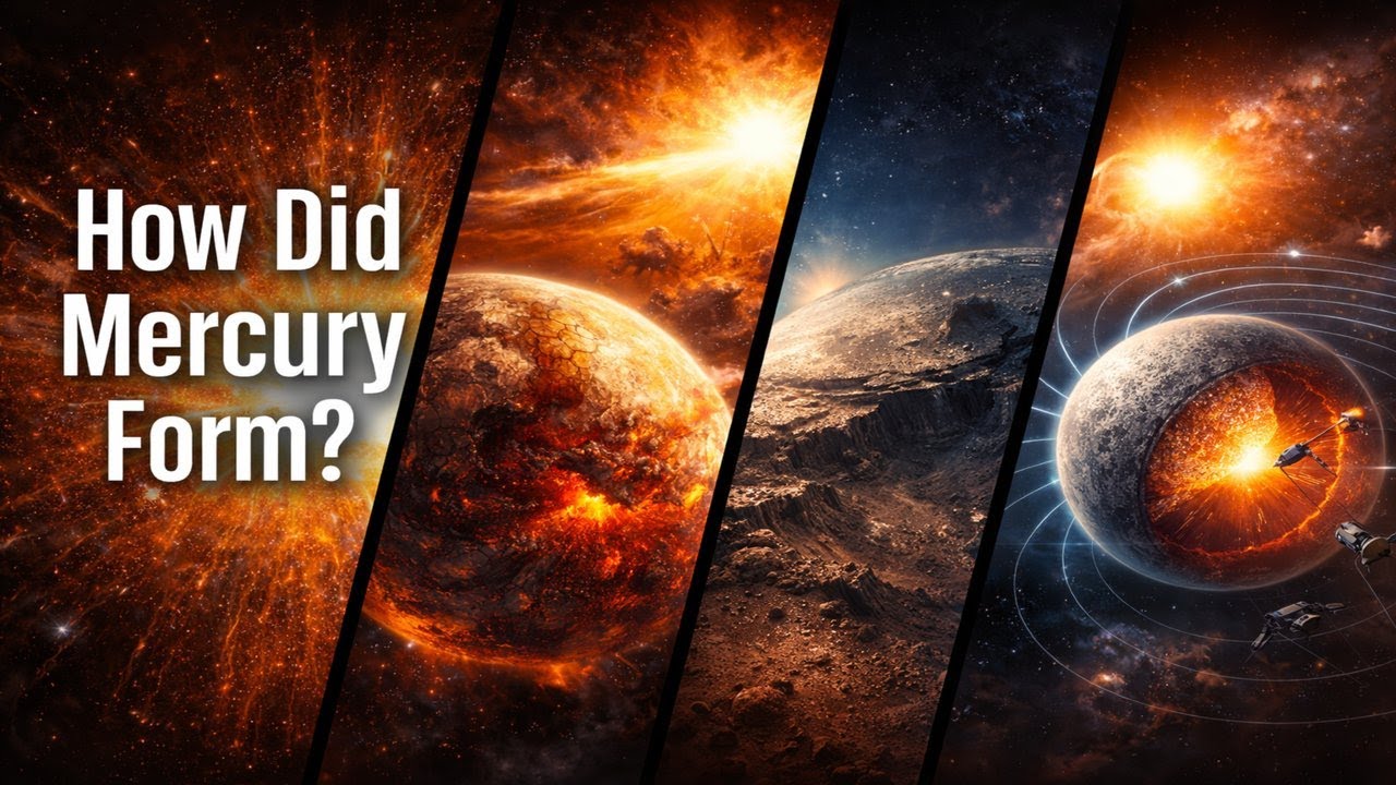 How Did Mercury Form? | The Violent Birth of the Solar System’s Smallest Planet