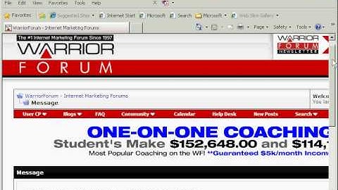 26 - How to Register for A Forum & Edit Your Forum Signature.avi