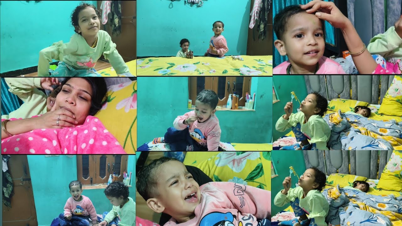 Aaj mere bacche theek hai 😃😃🥰🥰#daliyvlog #youtube #trending 