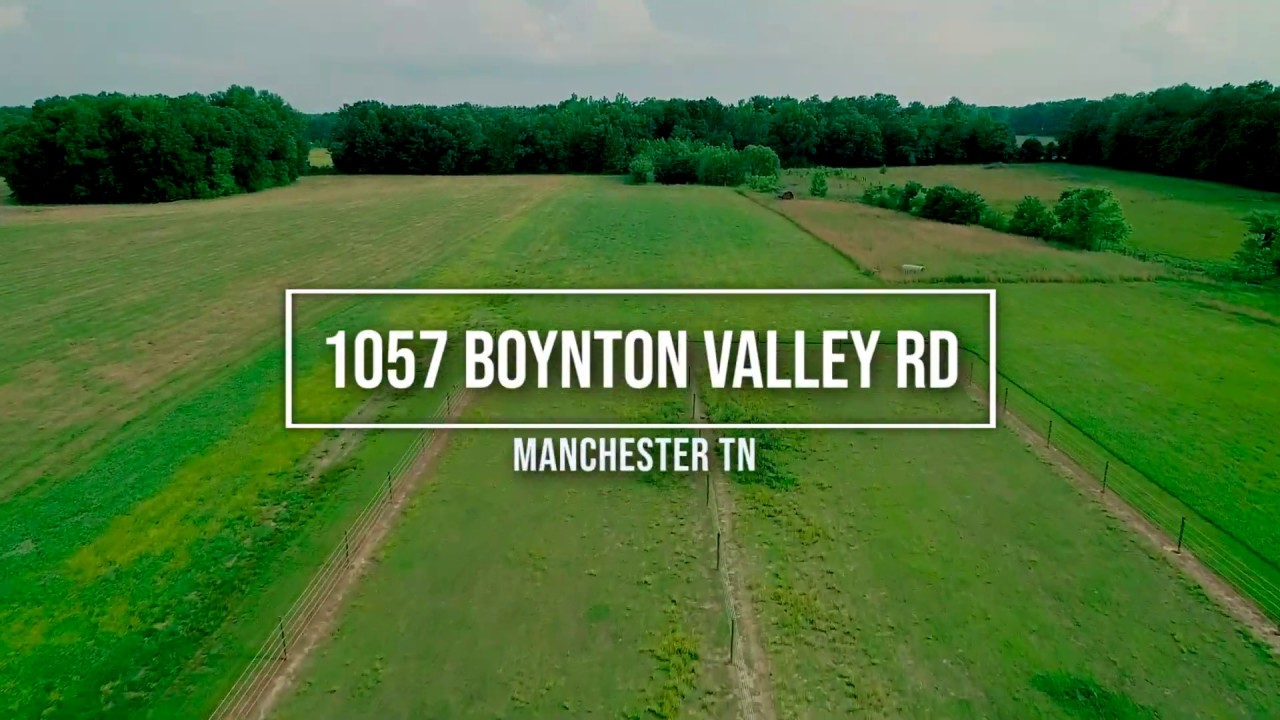 1057 Boynton Valley Rd Manchester TN Barn + Home & Acreage for Sale