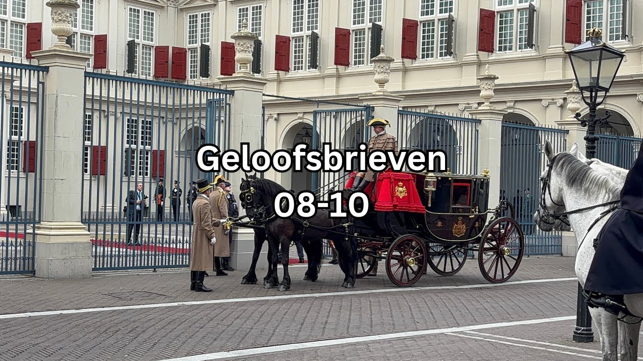 Orkest Kon. Luchtm. - Geloofsbrieven Papoea-Nieuw-Guinea, Jordanië en Lesotho 8 oktober 2025