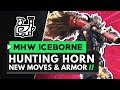 Monster Hunter World Iceborne | New Hunting Horn Moves, Gameplay & Master Rank Dober Armor